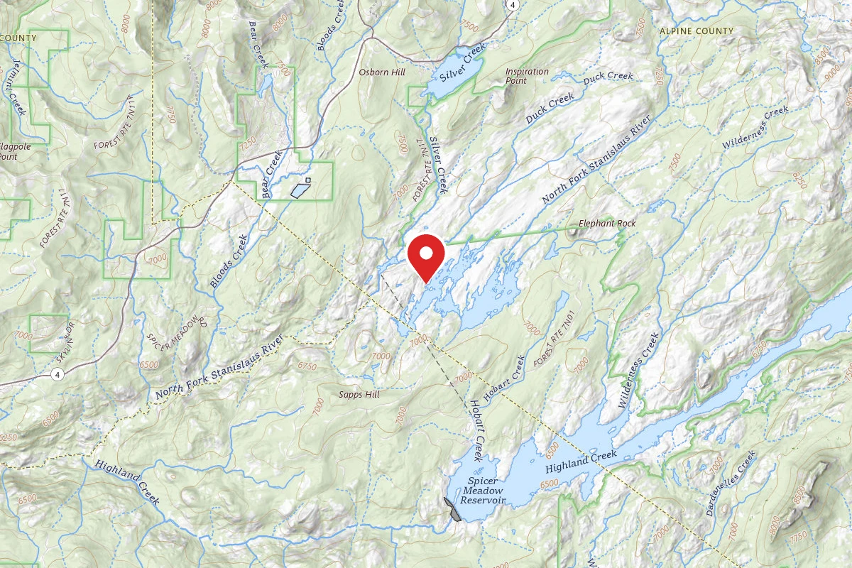 Dispersed Site near 38.4359, -120.0064
