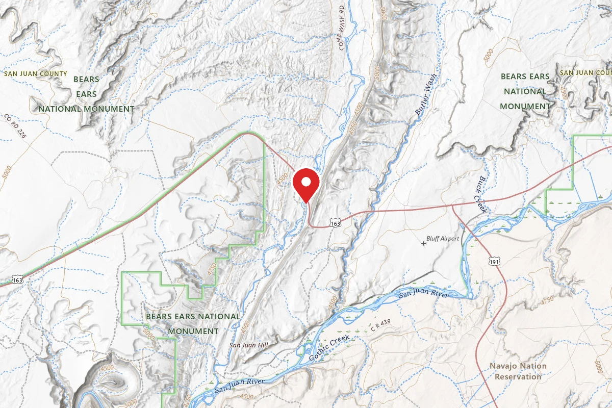 Dispersed Site near 37.2659, -109.6750