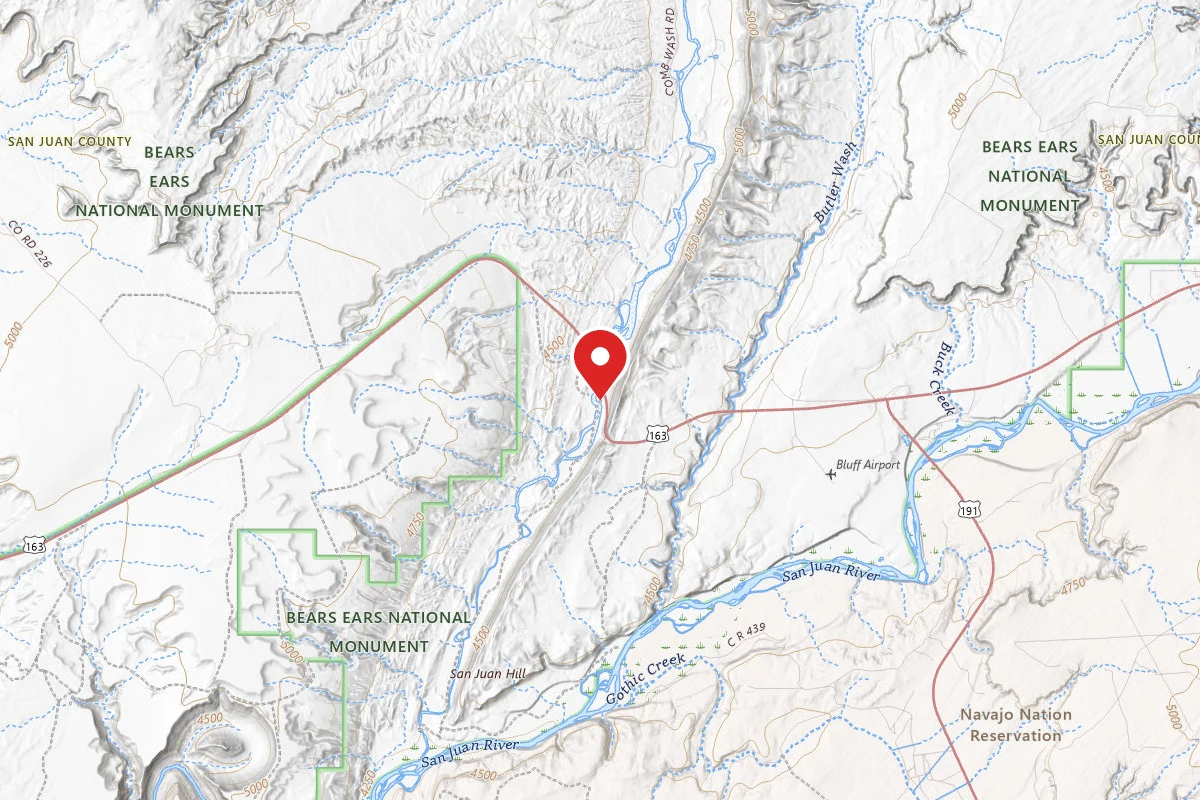 Dispersed Site near 37.2655, -109.6750