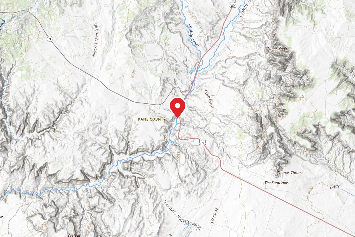 Dispersed Site near 37.2132, -112.6857