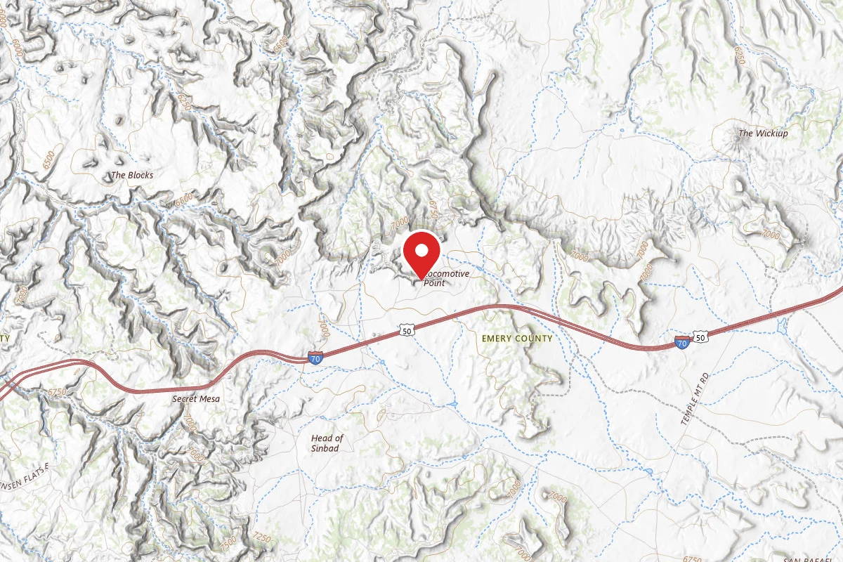 Dispersed Site near 38.8799, -110.7655