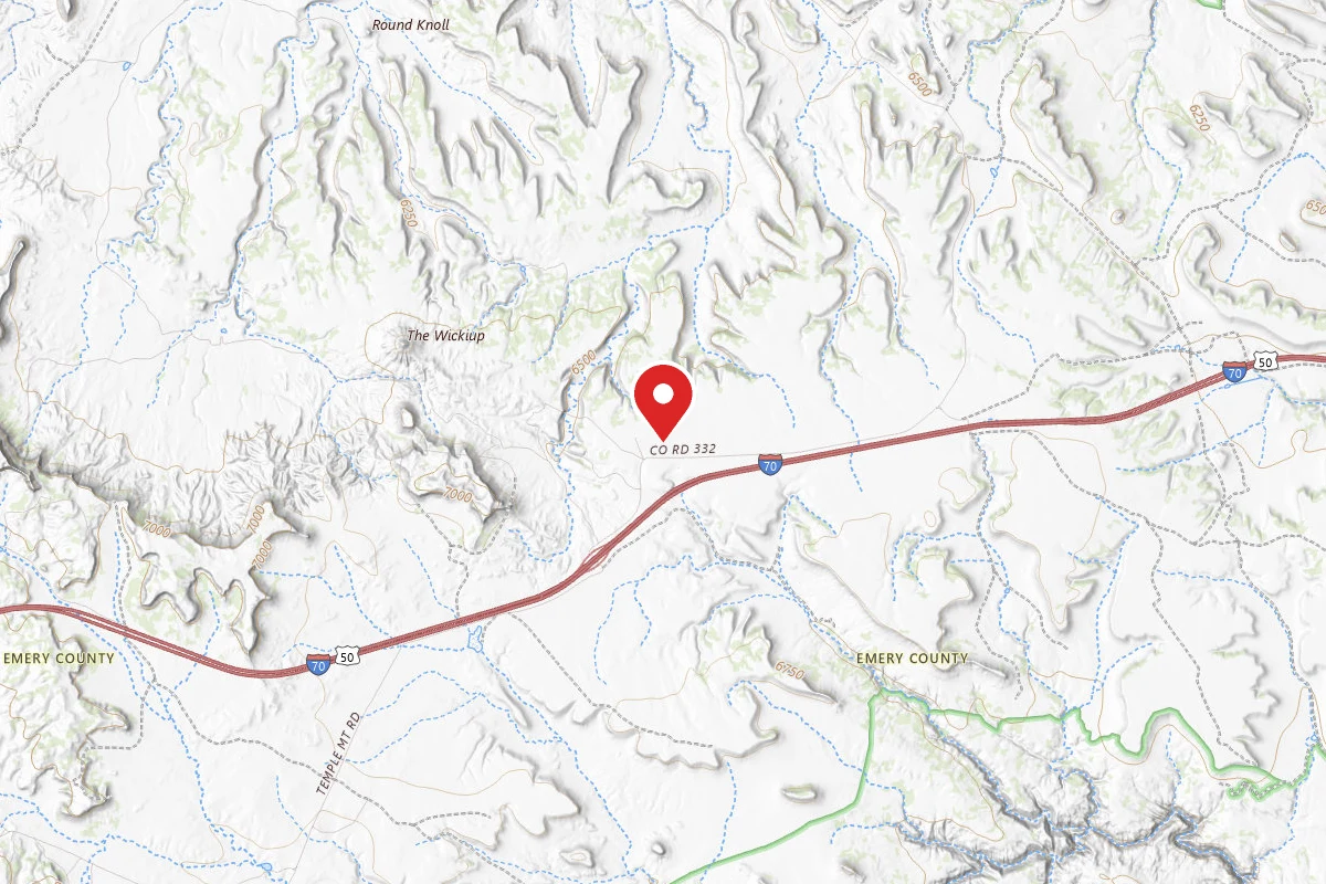 Dispersed Site near 38.8951, -110.6483