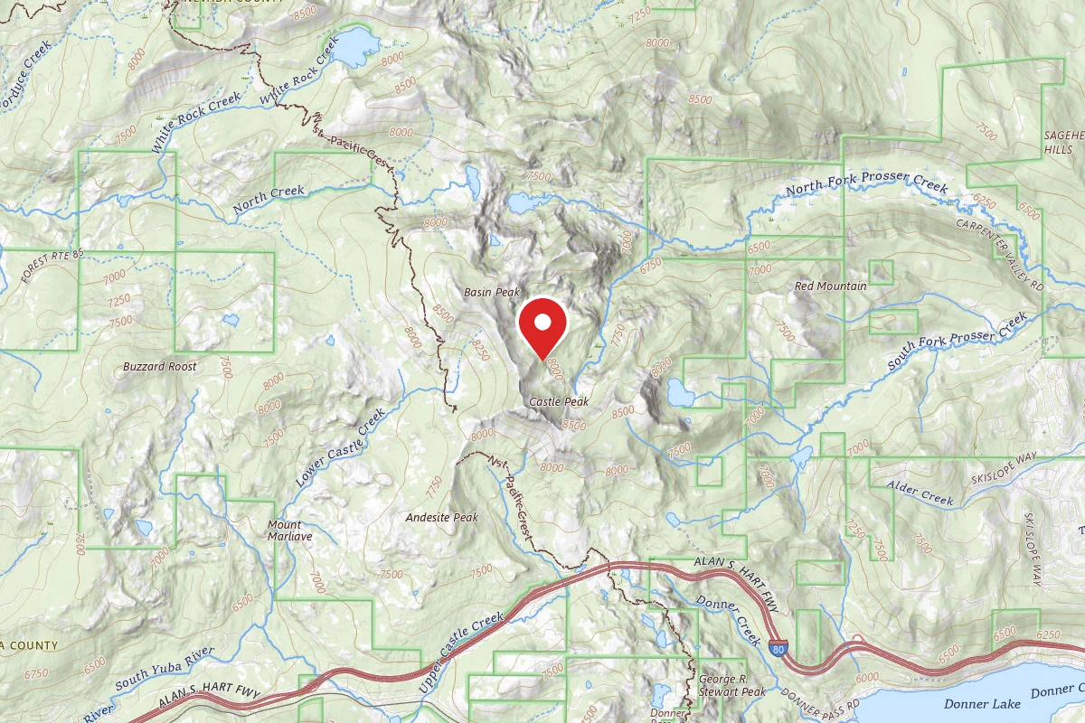 Dispersed Site near 39.3730, -120.3486