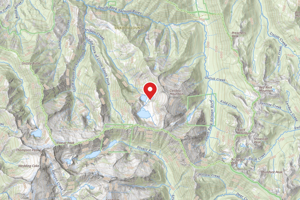 Dispersed Site near 41.0273, -122.9726