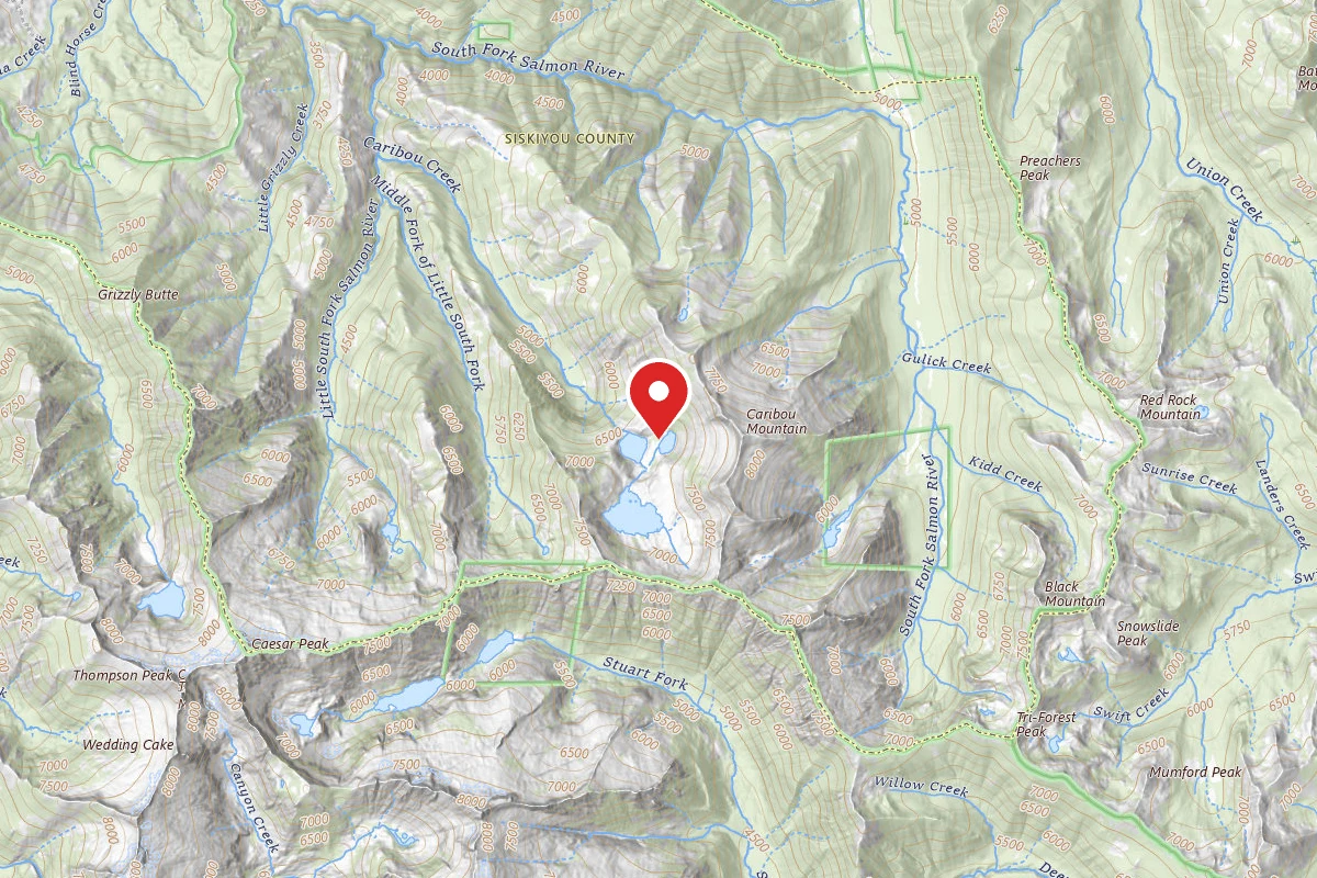 Dispersed Site near 41.0293, -122.9729