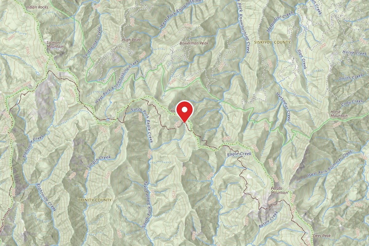 Dispersed Site near 41.1519, -123.3331