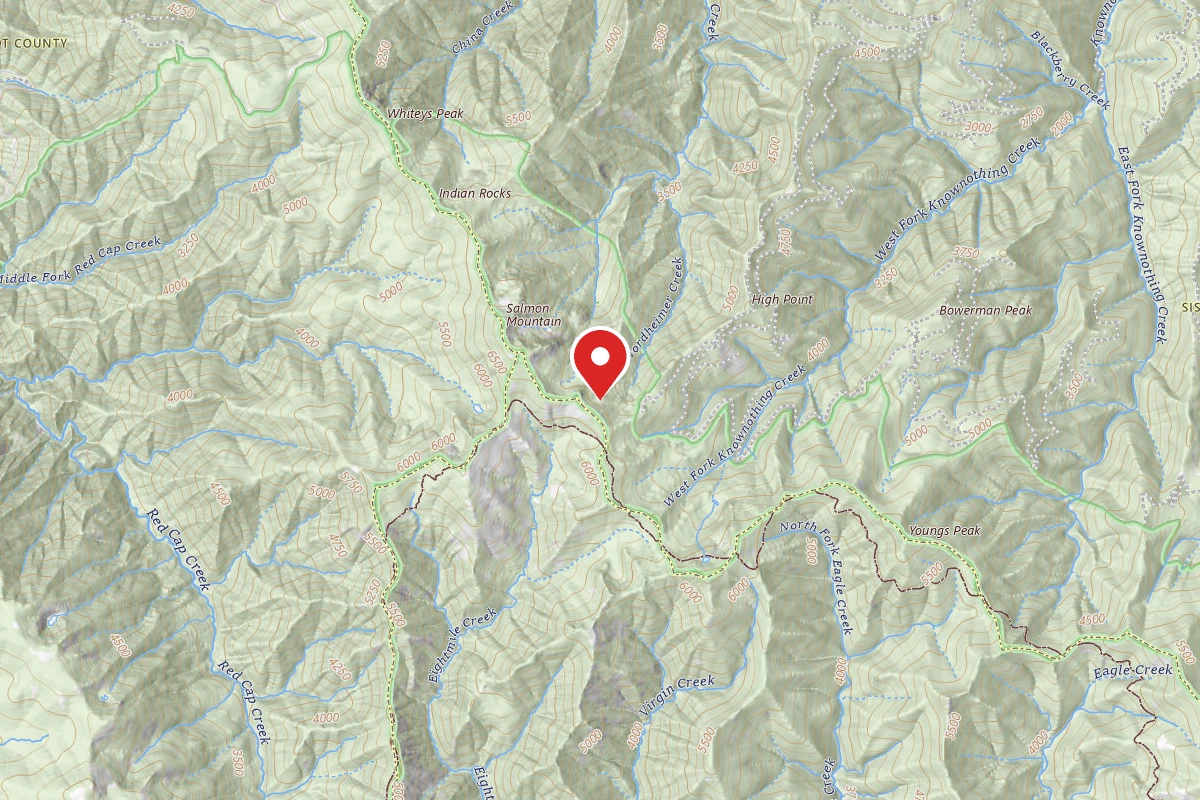 Dispersed Site near 41.1739, -123.3939