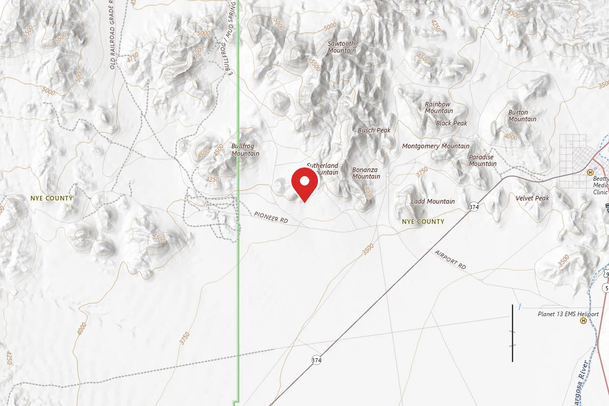 Dispersed Site near 36.8963, -116.8568