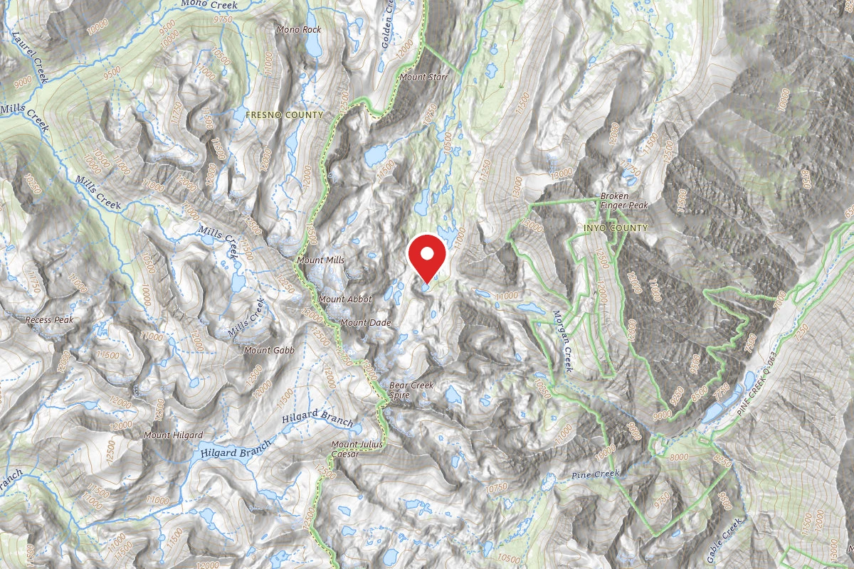 Dispersed Site near 37.3903, -118.7580