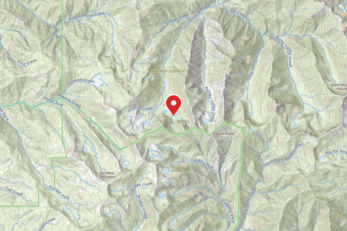 Dispersed Site near 41.5649, -123.3115