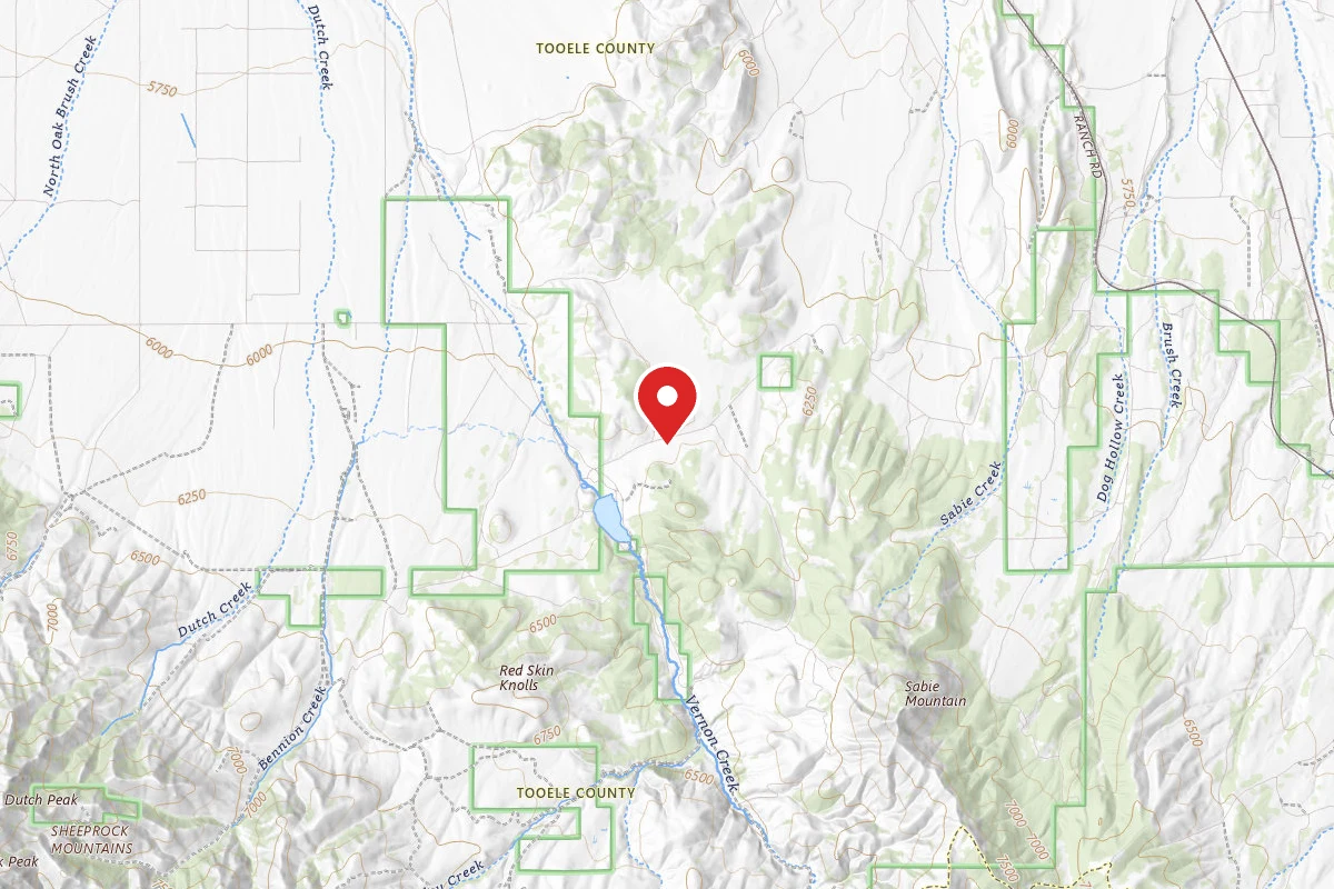 Dispersed Site near 39.9981, -112.3779