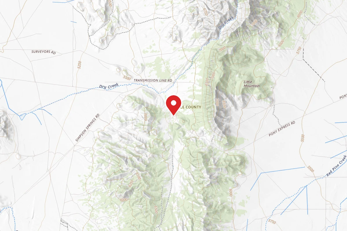 Dispersed Site near 40.1277, -112.5875