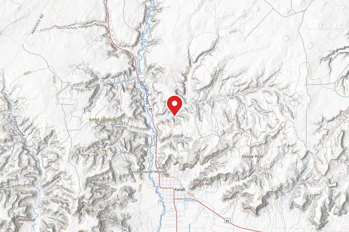 Dispersed Site near 37.0821, -112.5261