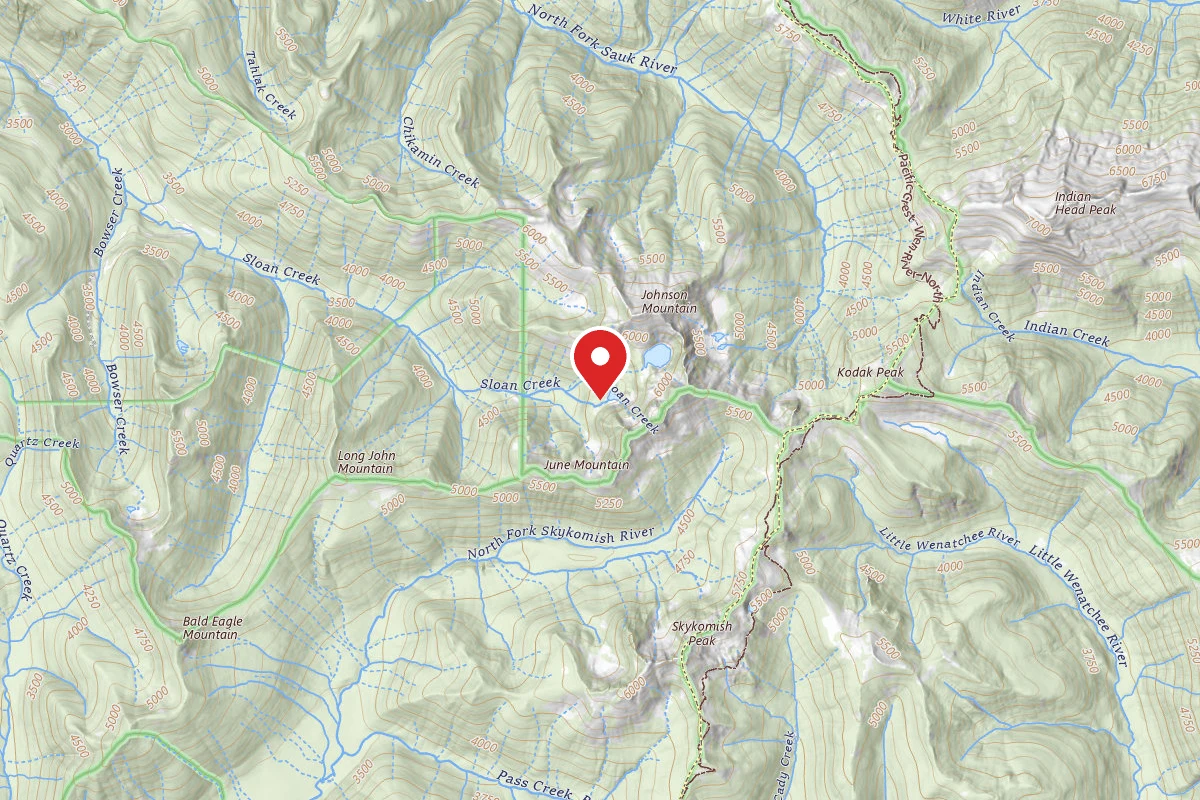 Lower Blue Lake Camping Area
