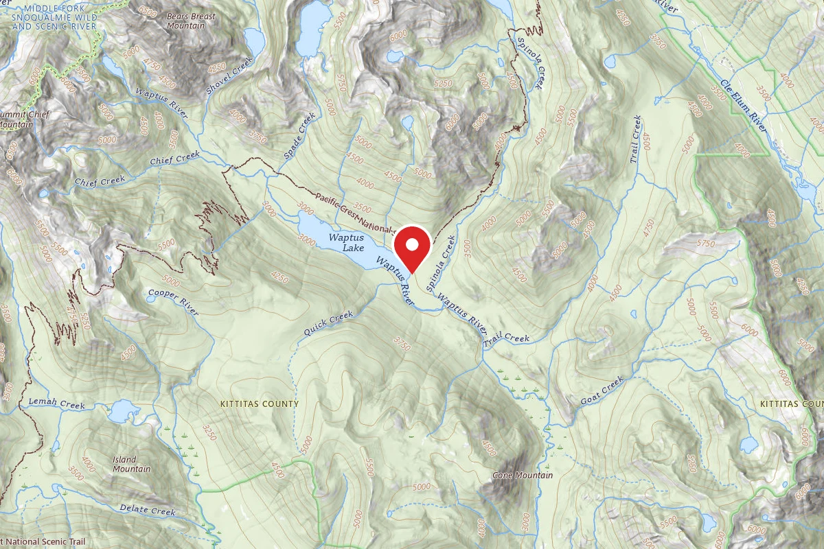 Waptus Lake Camp