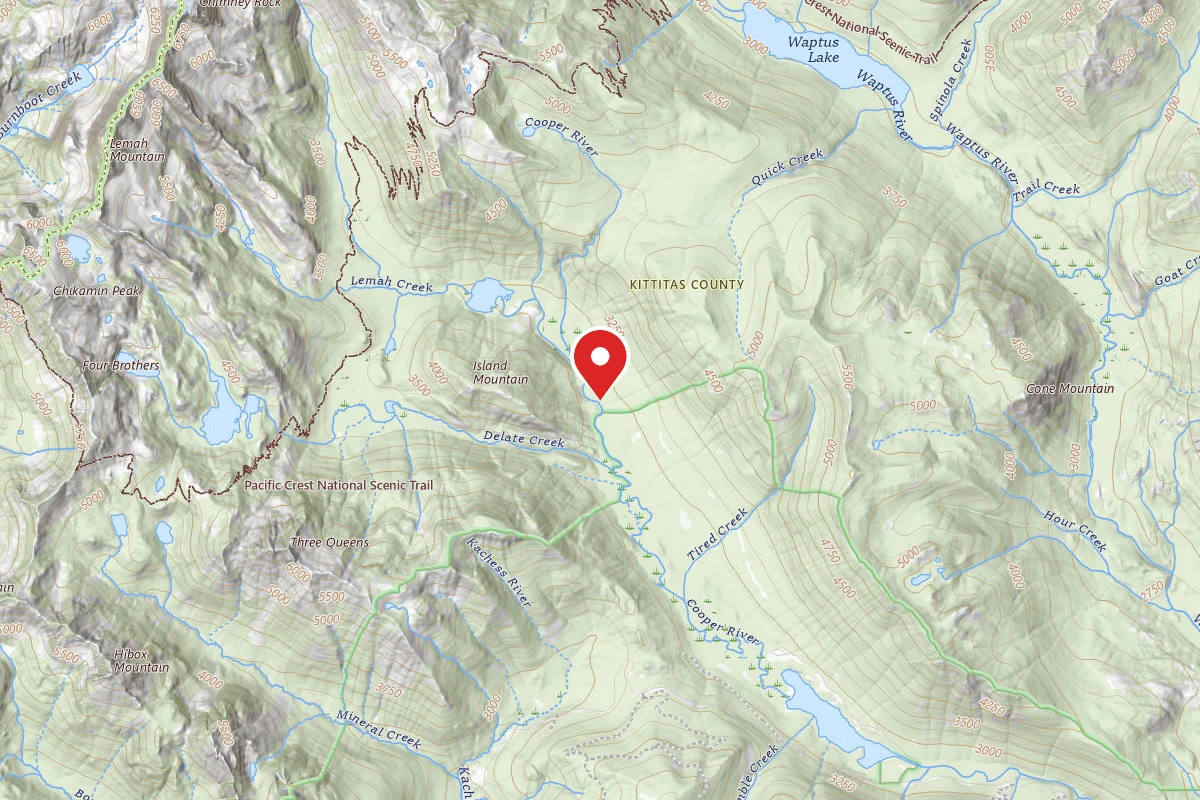 Dispersed Site near 47.4636, -121.2167