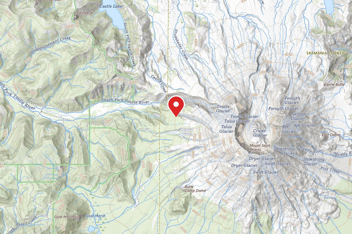 Loowit Trail Camping Area