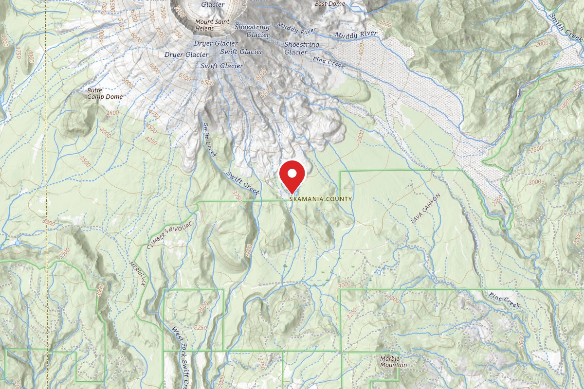 Dispersed Site near 46.1514, -122.1597