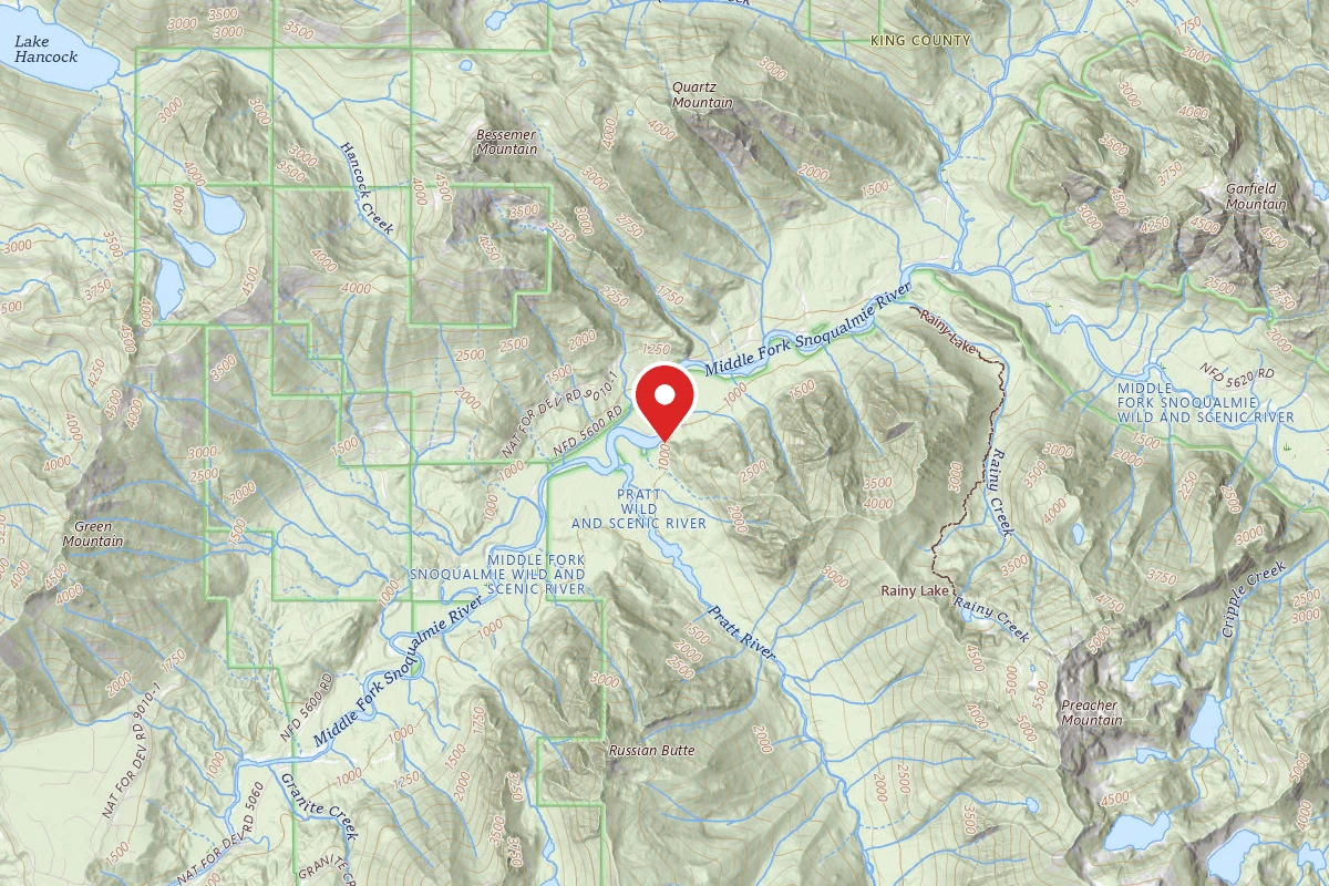 Pratt River Backcountry Camping