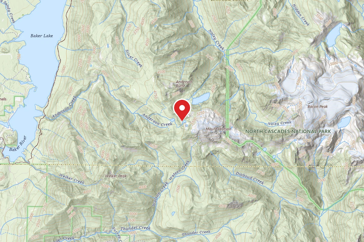 Upper Anderson Lake Campsites