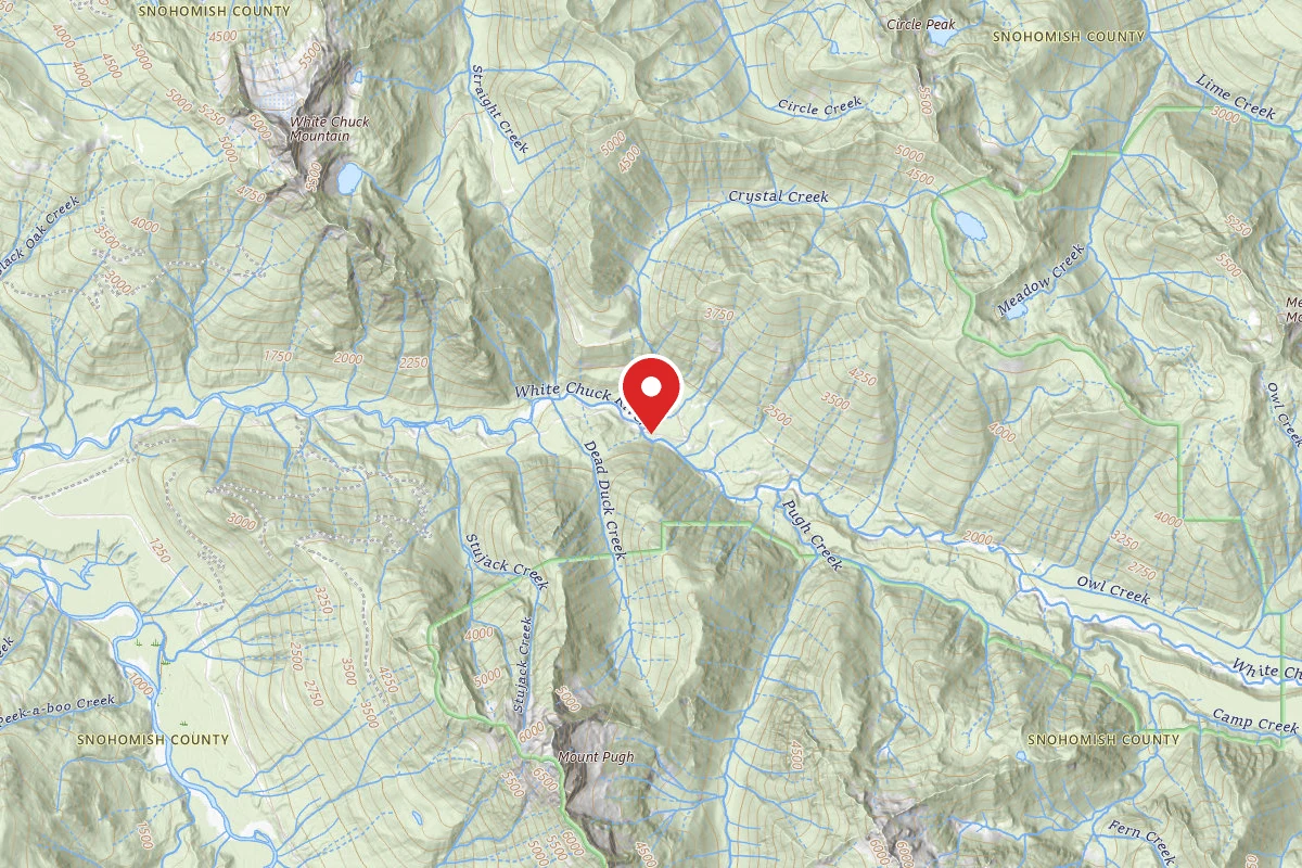 Dispersed Site near 48.1779, -121.3592