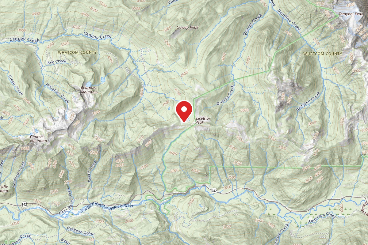 Dispersed Site near 48.9357, -121.7958