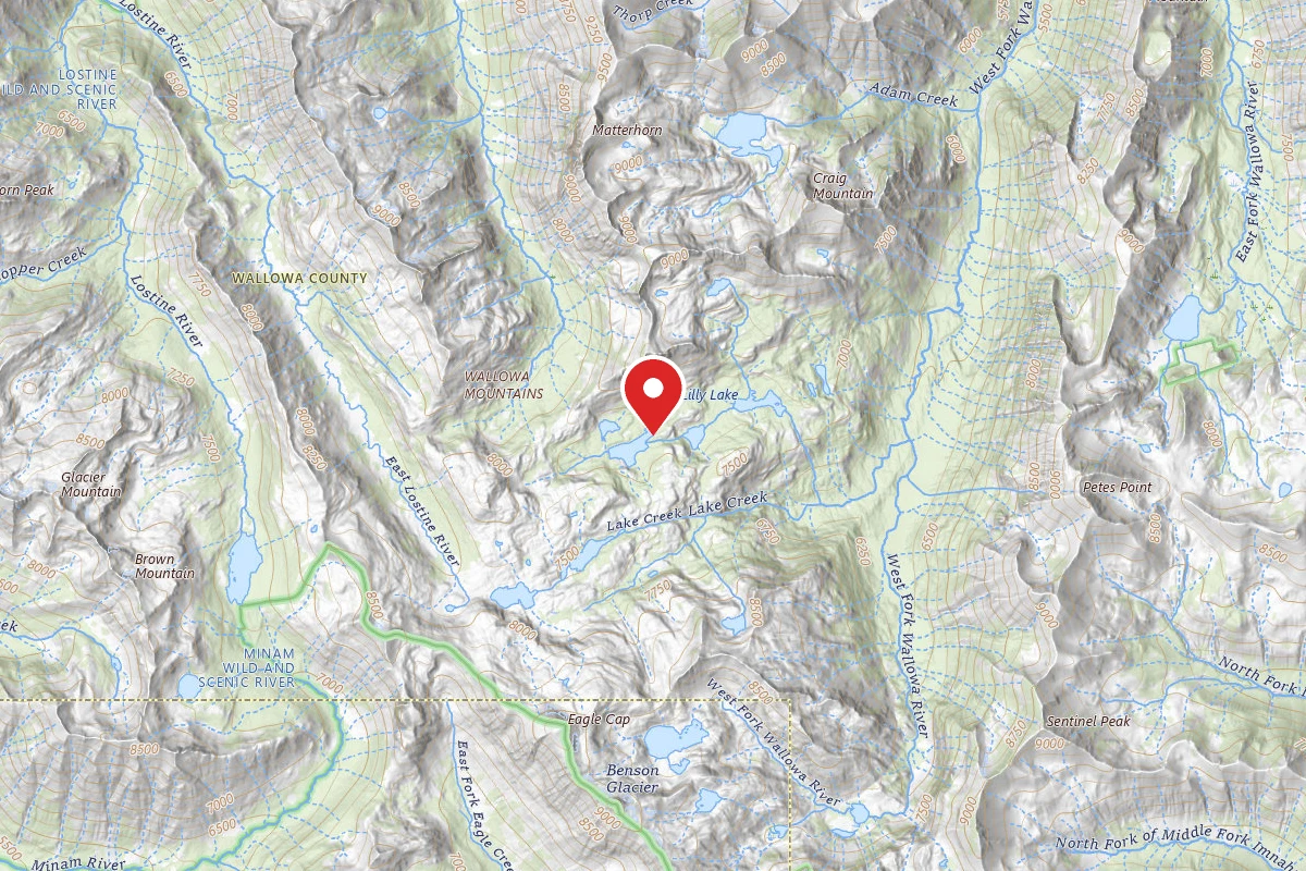 Dispersed Site near 45.1959, -117.2876