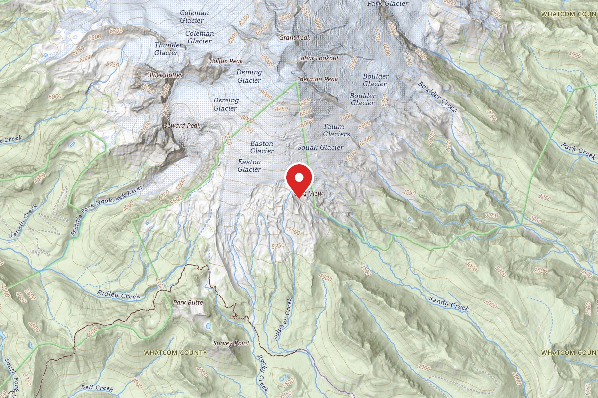 Dispersed Site near 48.7409, -121.8126