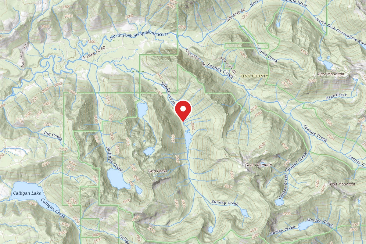 Sunday Creek Camping Area