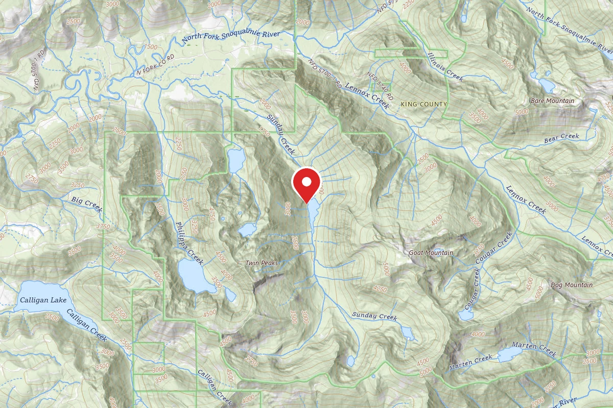 Sunday Lake Camping Area