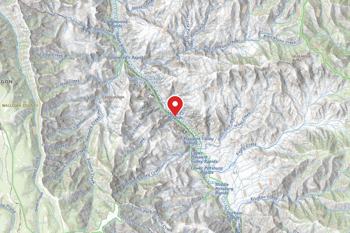 Davis Creek Campsite