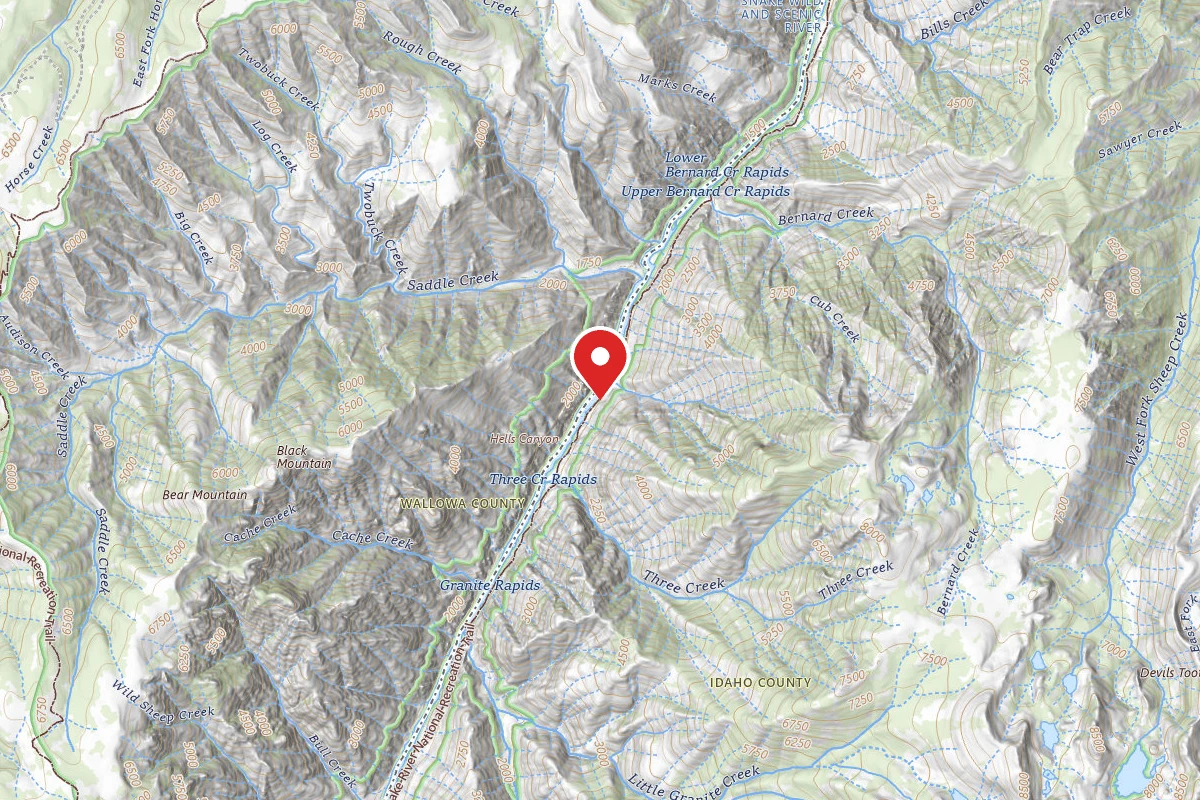 Upper Dry Gulch Campsite