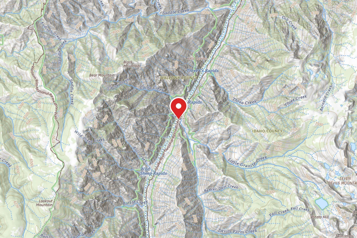 Upper Granite Creek Campsite