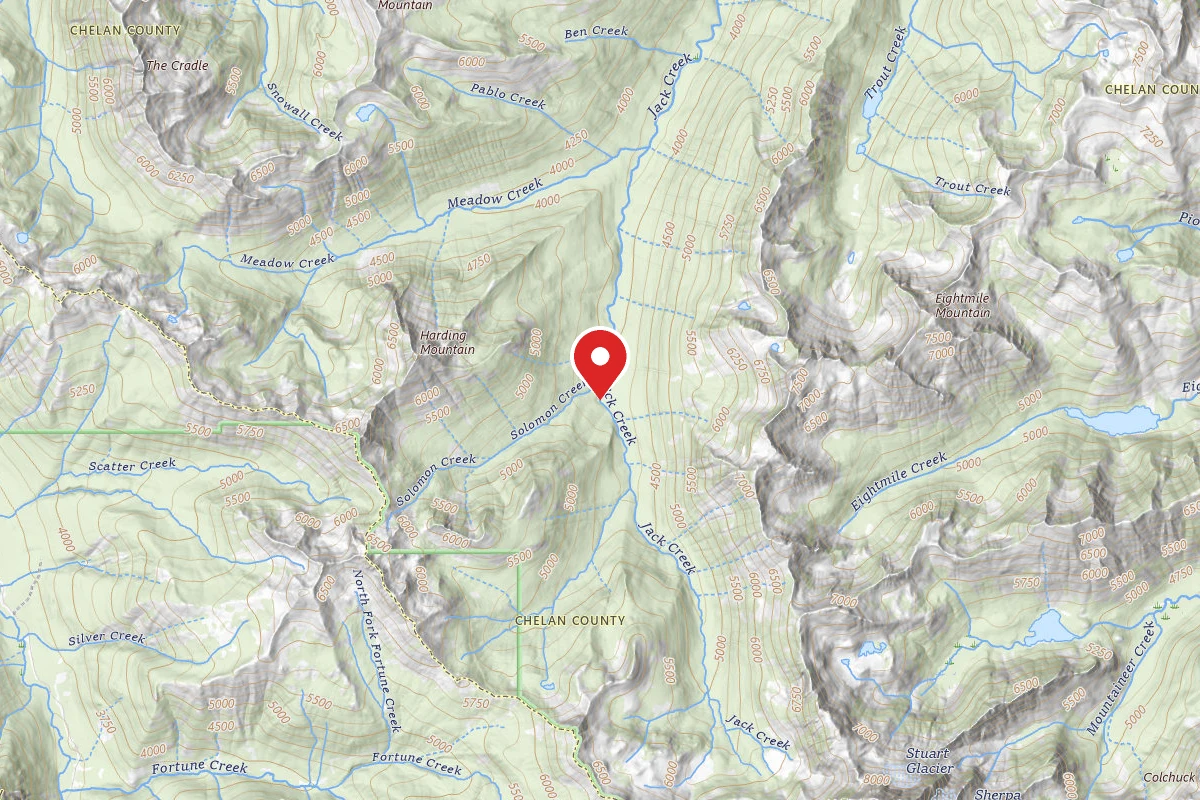 Dispersed Site near 47.5228, -120.9545