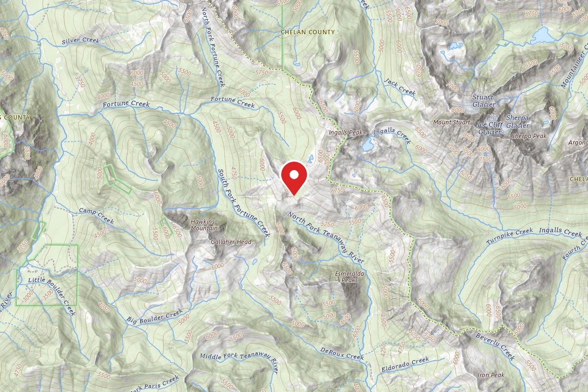 Dispersed Site near 47.4584, -120.9644