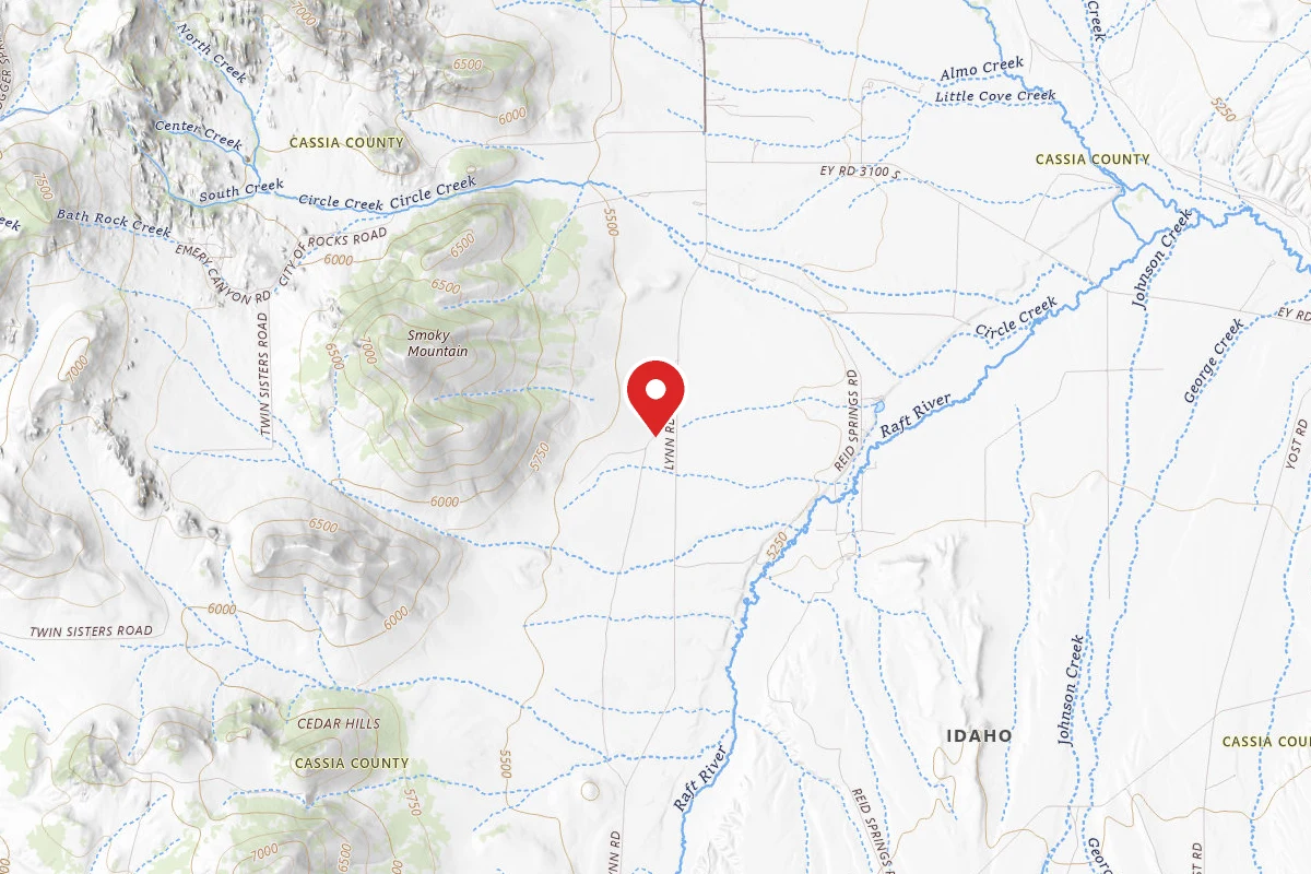 Dispersed Site near 42.0499, -113.6406
