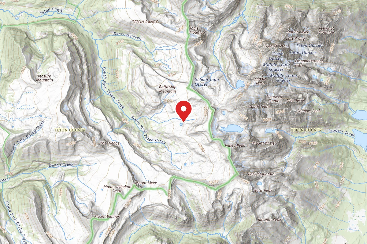 Dispersed Site near 43.7113, -110.8549