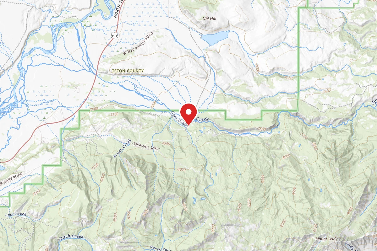 Spread Creek Dispersed Camping Area