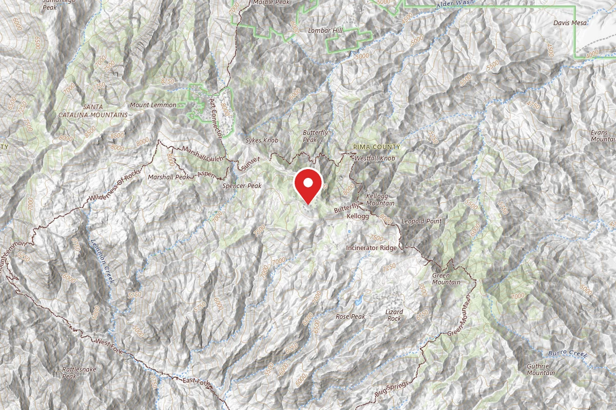 Mt. Bigelow Dispersed Camping