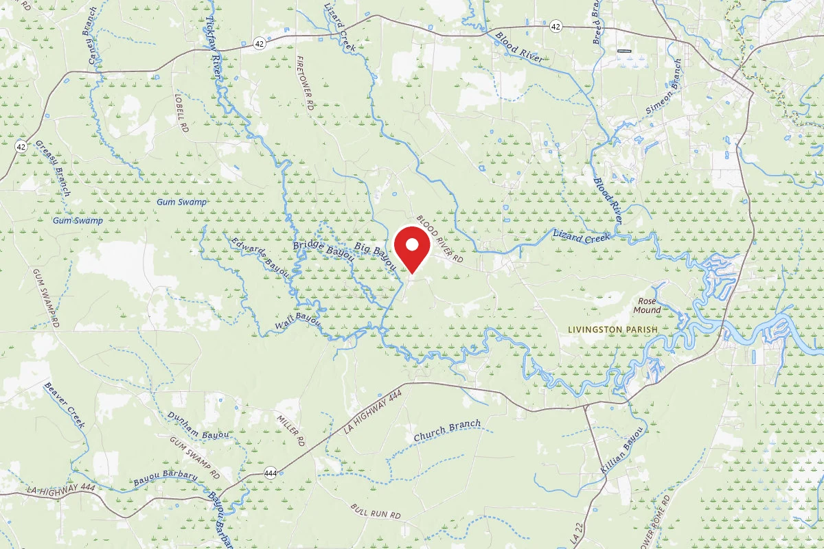 Tentrr State Park Site - Louisiana Tickfaw State Park - Pond View A - Single Camp