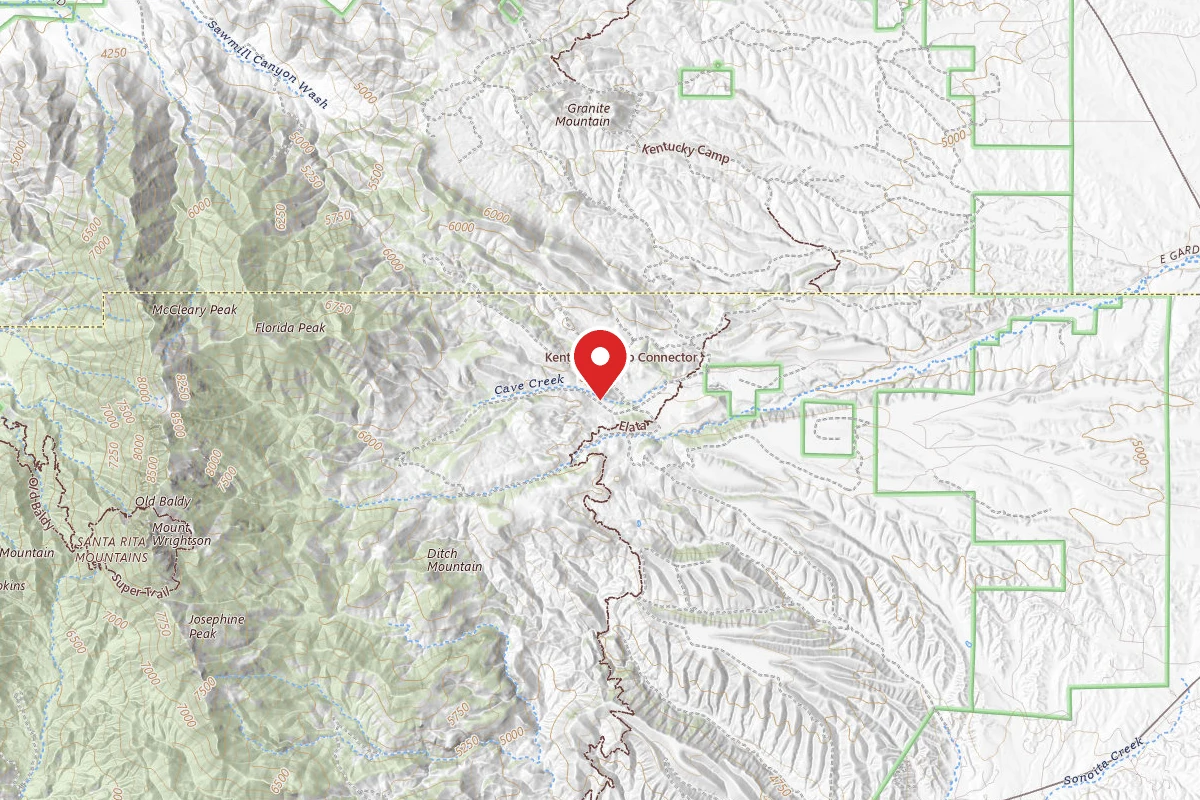 Dispersed Site near 31.7160, -110.7705