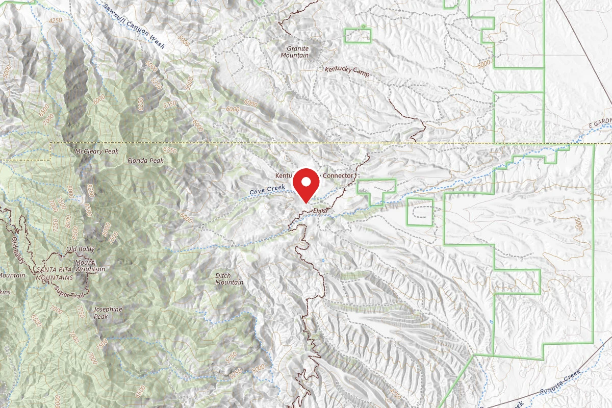 Dispersed Site near 31.7141, -110.7697