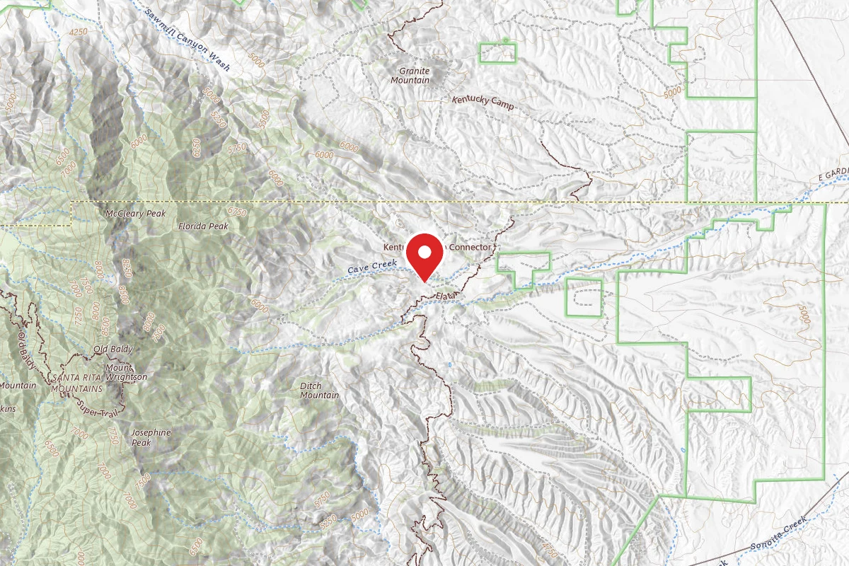 Dispersed Site near 31.7148, -110.7700