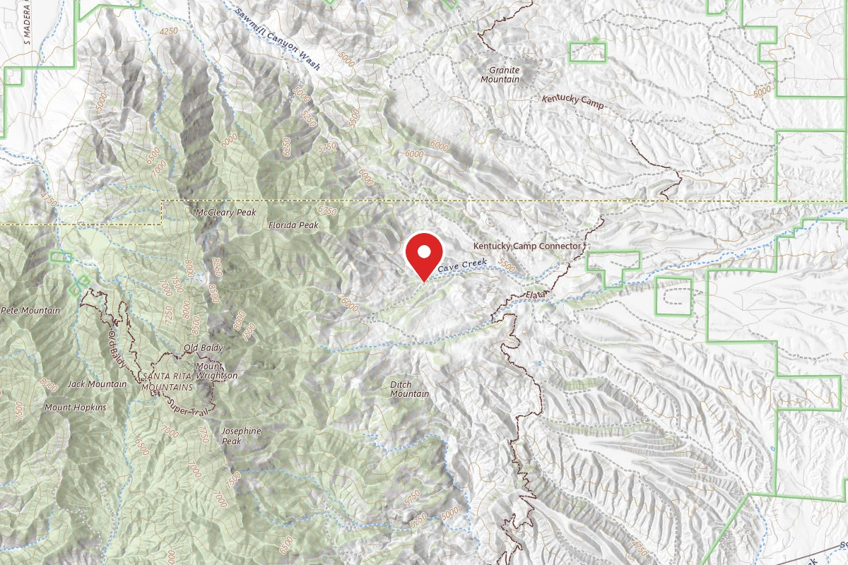 Dispersed Site near 31.7147, -110.7920