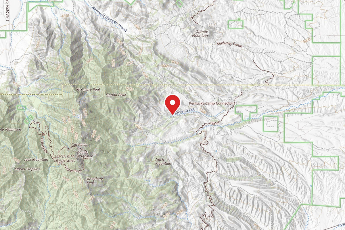 Dispersed Site near 31.7163, -110.7899