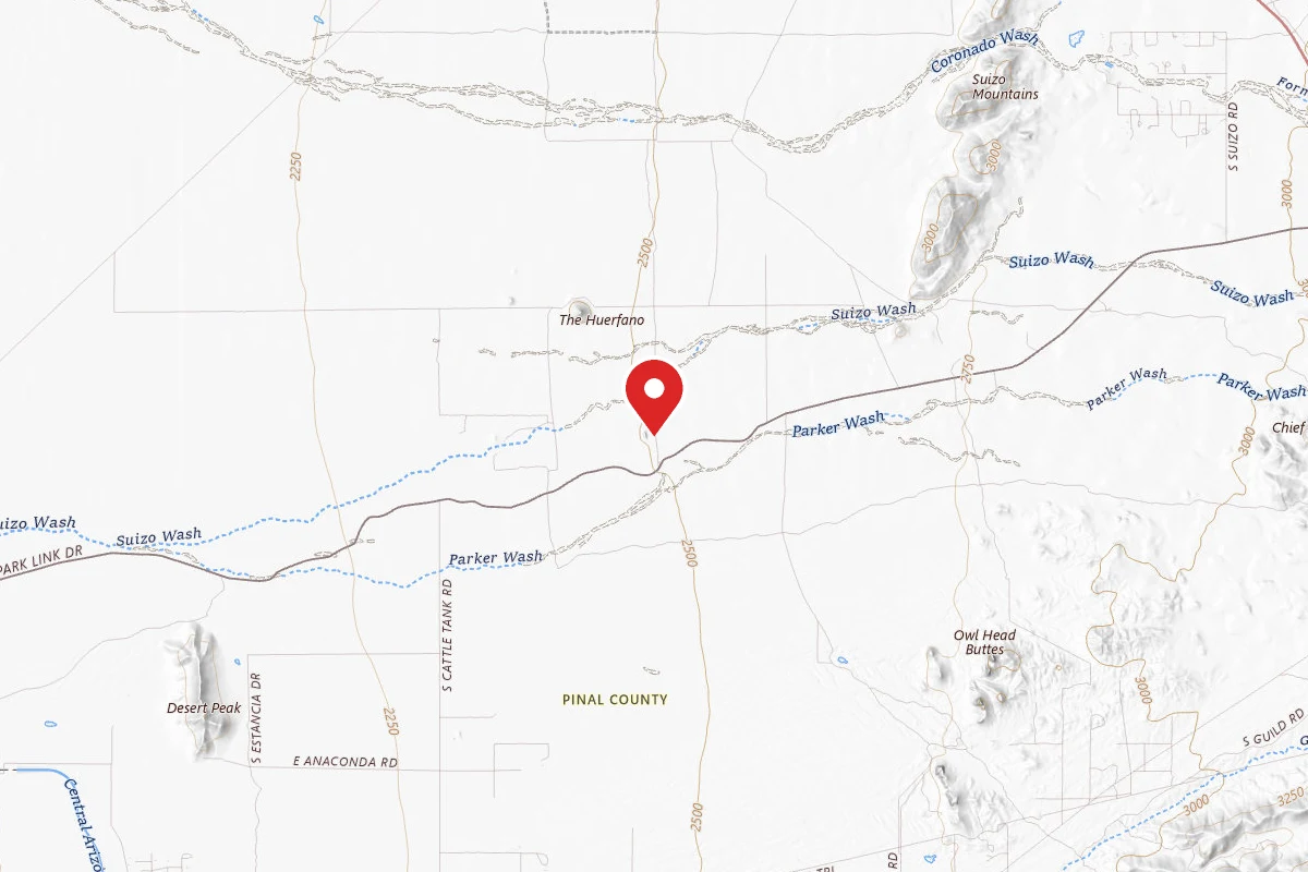 Dispersed Site near 32.6321, -111.1753