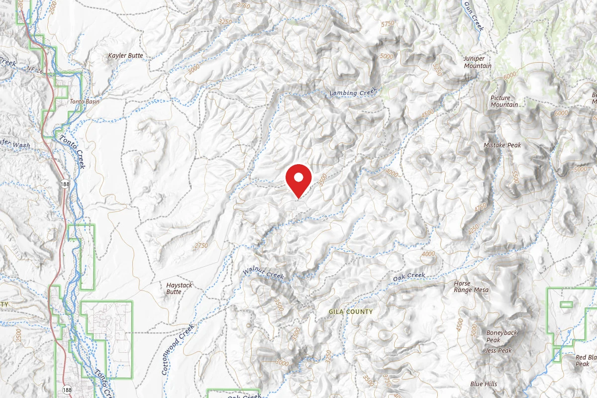 Dispersed Site near 33.9031, -111.2296