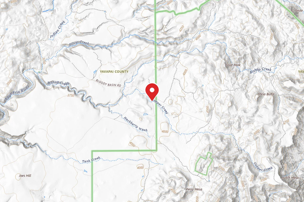 Dispersed Site near 34.2236, -111.9884
