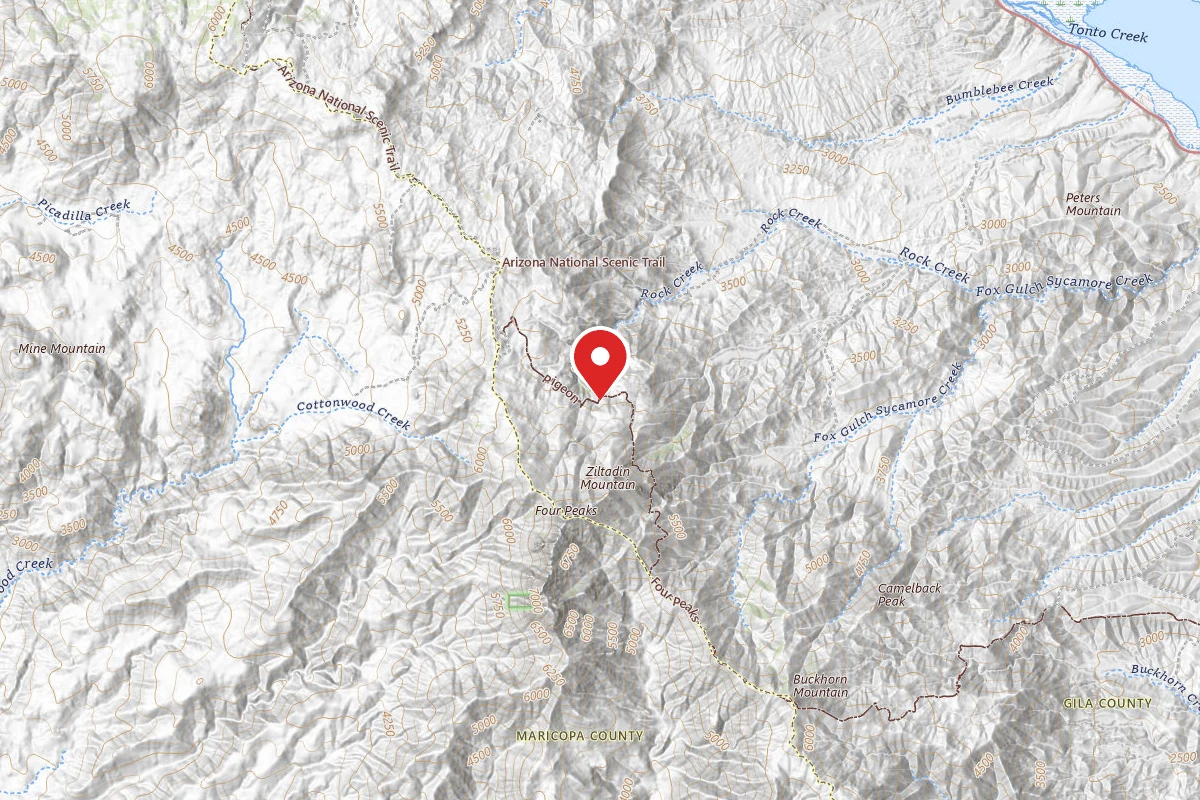 Dispersed Site near 33.7012, -111.3198