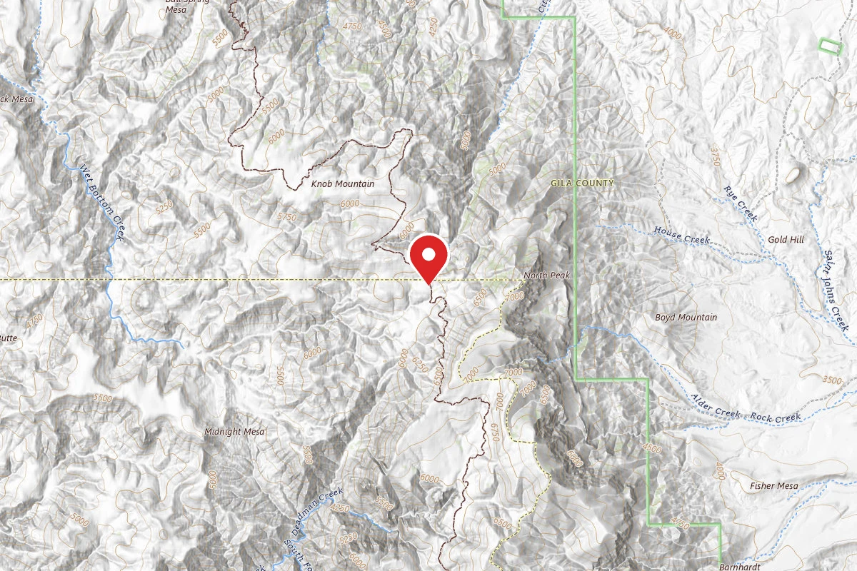 Dispersed Site near 34.1499, -111.5002